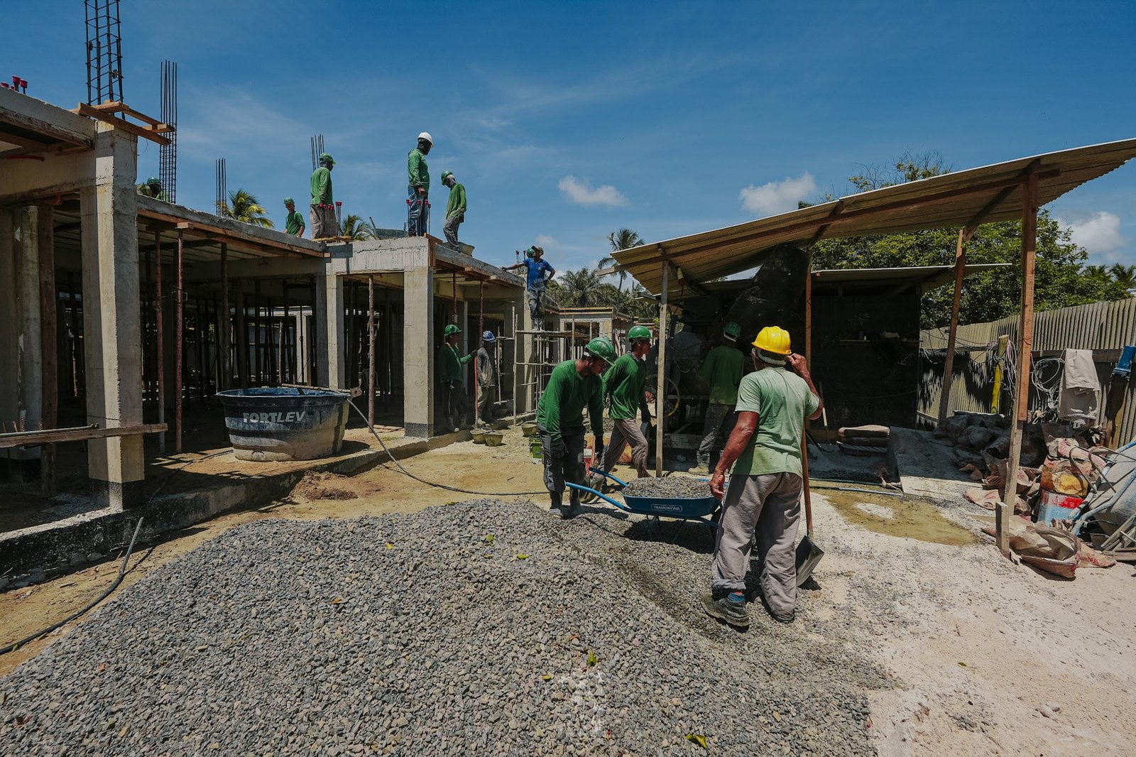 Execução das novas unidades do Resort Tororomba