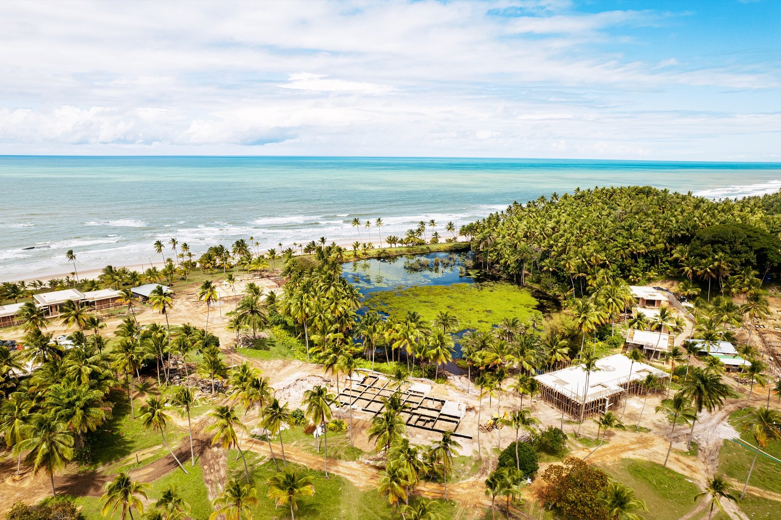 Vista geral do Resort JK